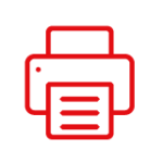 Icoon printer - huisstijl Communication Partners
