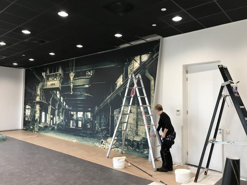 Airtex, naadloos vinyl fotobehang