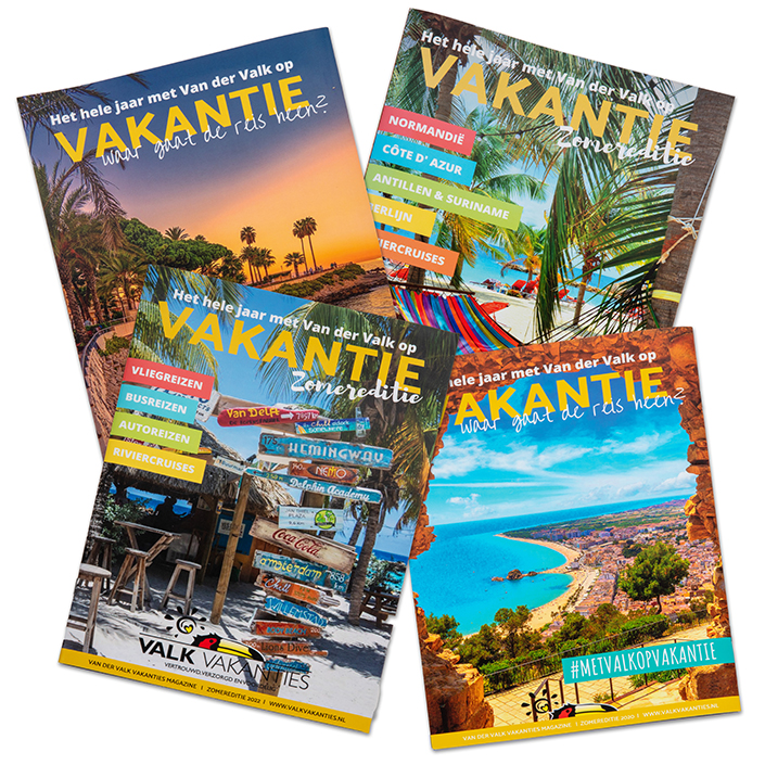 Travel guide catalog brochure